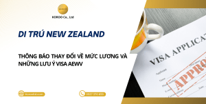 Thay đổi về mức lương và visa AEWV