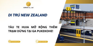 Tàu Te Huia Mở Rộng Thêm Trạm Dừng Tại Ga Pukekohe!