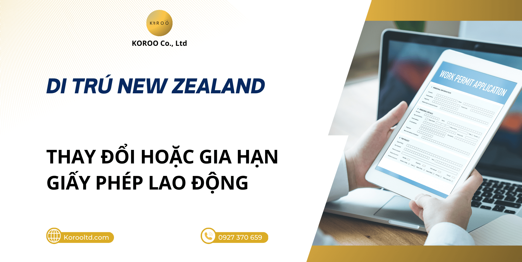 Thay đổi hoặc Gia hạn Giấy phép Lao động New Zealand
