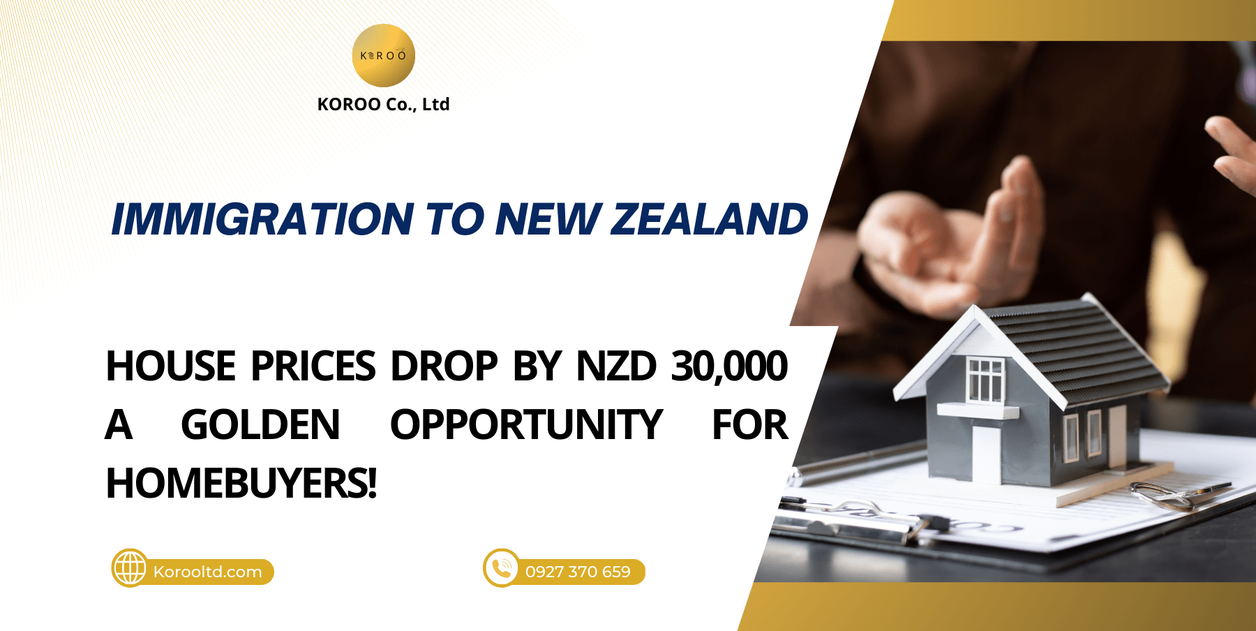 House Prices in New Zealand Drop by NZD 30,000 Per Year – A Golden Opportunity for Homebuyers!