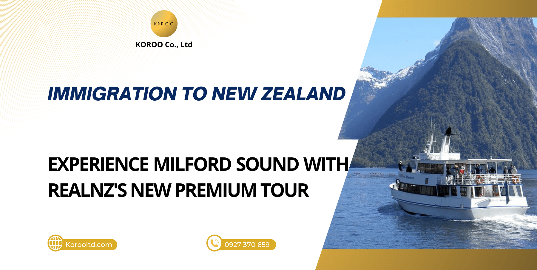 Experience Milford Sound with RealNZ's New Premium Tour