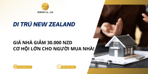 Giá Nhà Tại New Zealand Giảm 30.000 NZD Mỗi Năm – Cơ Hội Lớn Cho Người Mua Nhà!