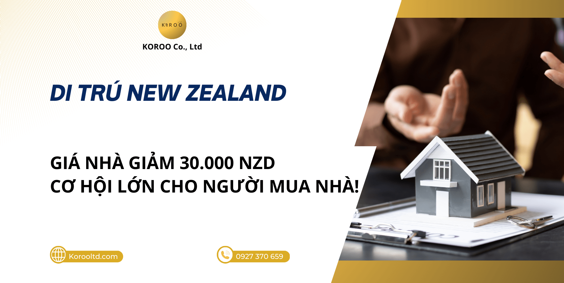 Giá Nhà Tại New Zealand Giảm 30.000 NZD Mỗi Năm – Cơ Hội Lớn Cho Người Mua Nhà!