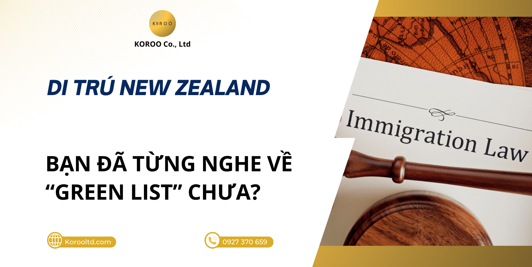 Di trú New Zealand - bạn đã từng nghe về Danh sách xanh chưa?