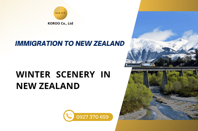 Winter Scenery in New Zealand