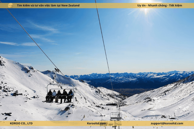 Khám phá mùa đông new zealand