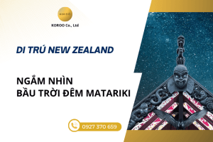ngắm nhìn bầu trời đêm matariki