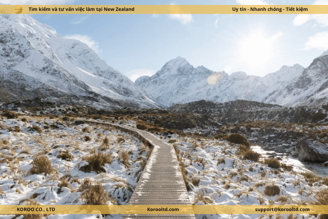 Hoạt động mùa Đông tại đảo Nam New Zealand