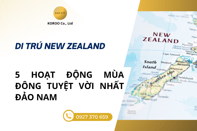 Trải nghiệm mùa đông tại đảo nam New Zealand