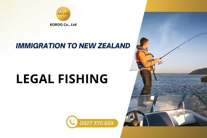 Legal fishing in New Zealand