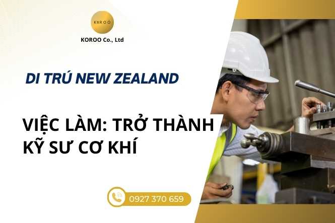 Việc làm New Zealand: Kỹ sư cơ khí