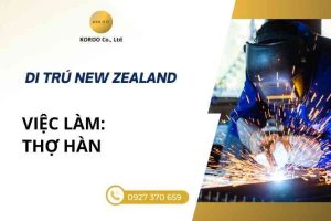 Việc làm New Zealand: Thợ hàn