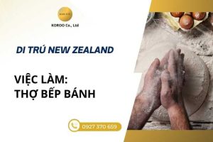 Việc làm New Zealand: Bếp bánh