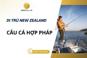 Câu cá hợp pháp tại New Zealand
