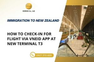 How to Check-in for Flight via VNeID App at New Terminal T3