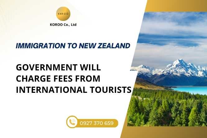 New Zealand will charge international visitors
