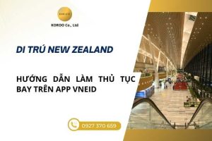 Hướng dẫn thủ tục bay qua app VNeID