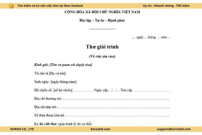 
Cách Viết Thư Giải Trình Giúp Tăng 99.98% Tỷ Lệ Đậu Visa
