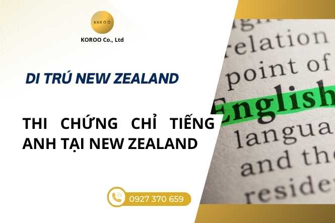 Thi chứng chỉ tiếng anh tại New Zealand