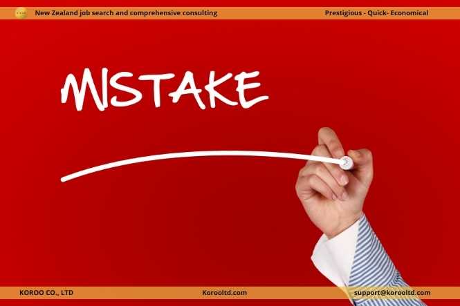 Common Mistakes When Applying for a Work Visa