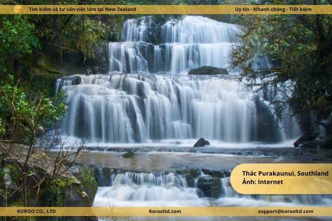 Những thác nước nổi tiếng ở New Zealand