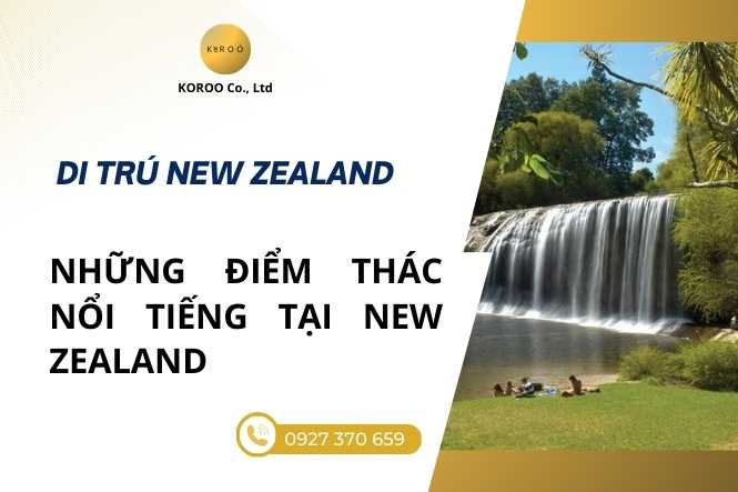 Những thác nước nổi tiếng ở New Zealand