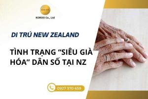 New Zealand đối mặt tình trạng siêu già hóa dân số