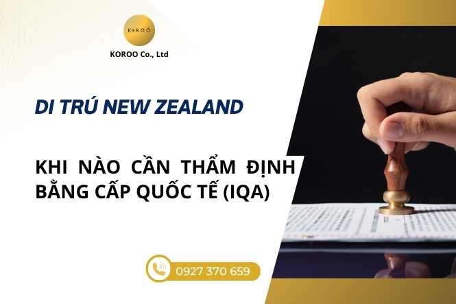 Thẩm định bằng cấp quốc tế IQA New Zealand